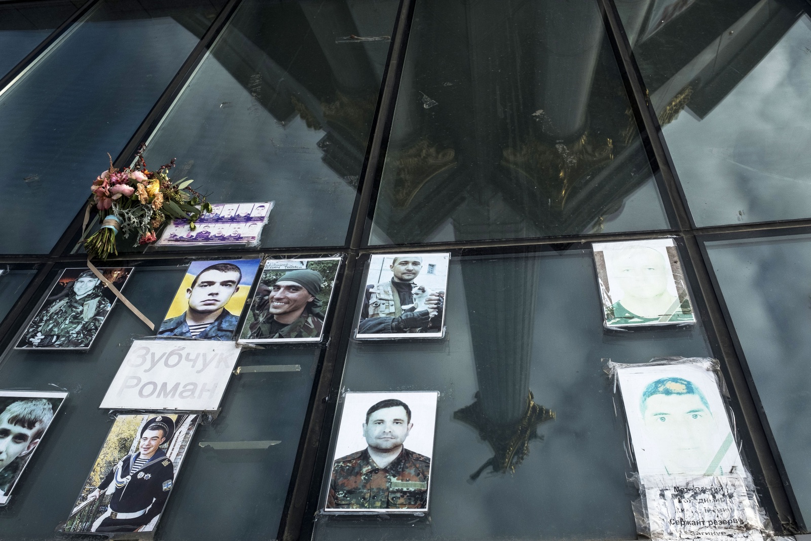 Ucraina - Kiev, ricordo ai caduti di Maidan