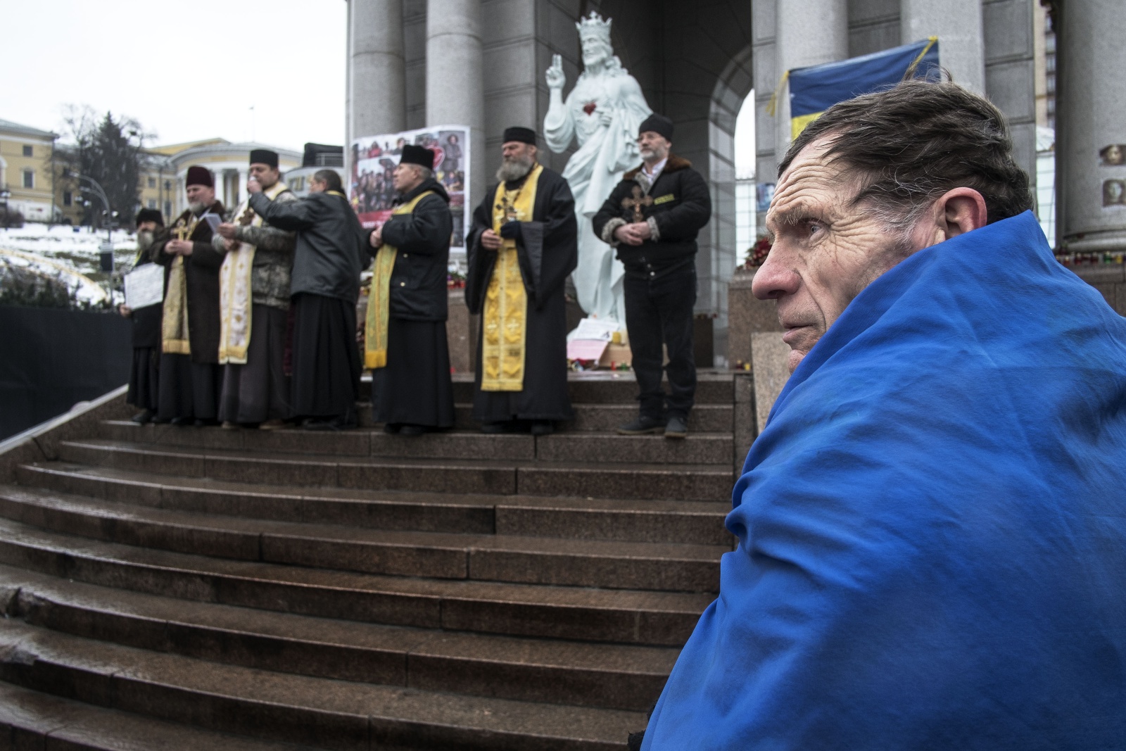 Ucraina - Primo Anniversario in ricordo dei morti della rivolta di Maidan a Kiev